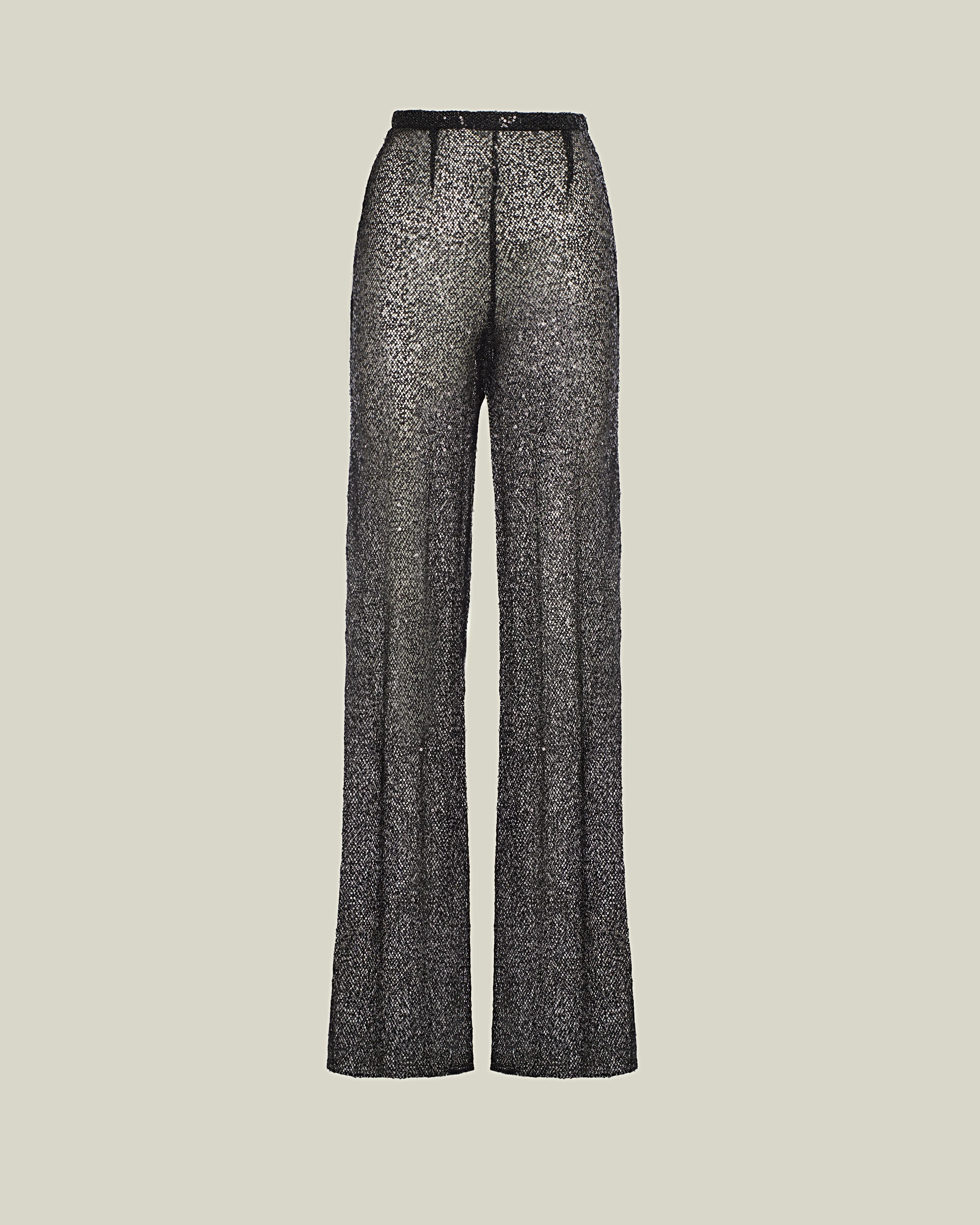 Marlene Disco Pants in Black - 1