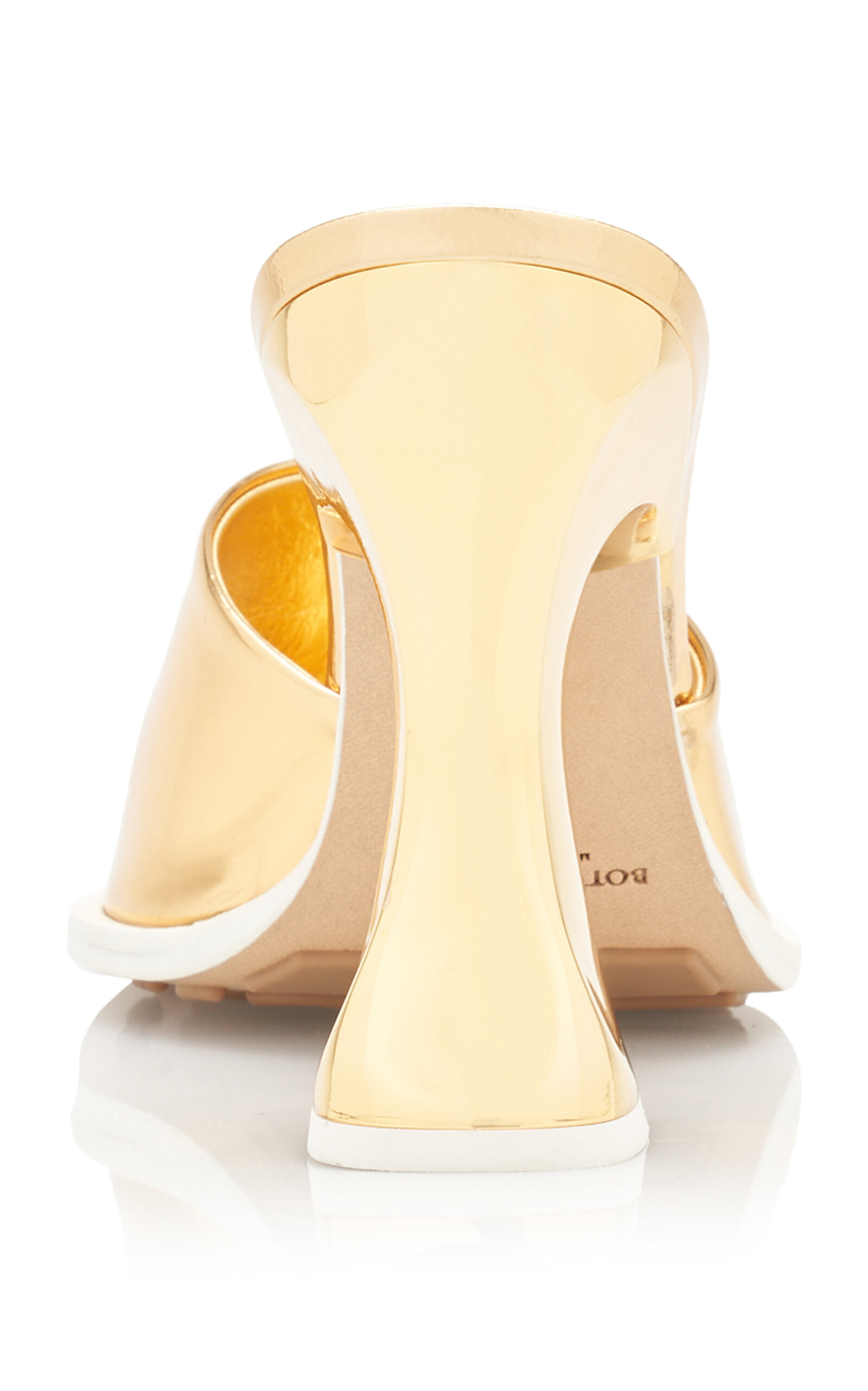 Cha-Cha Metallic Leather Sandals gold - 4
