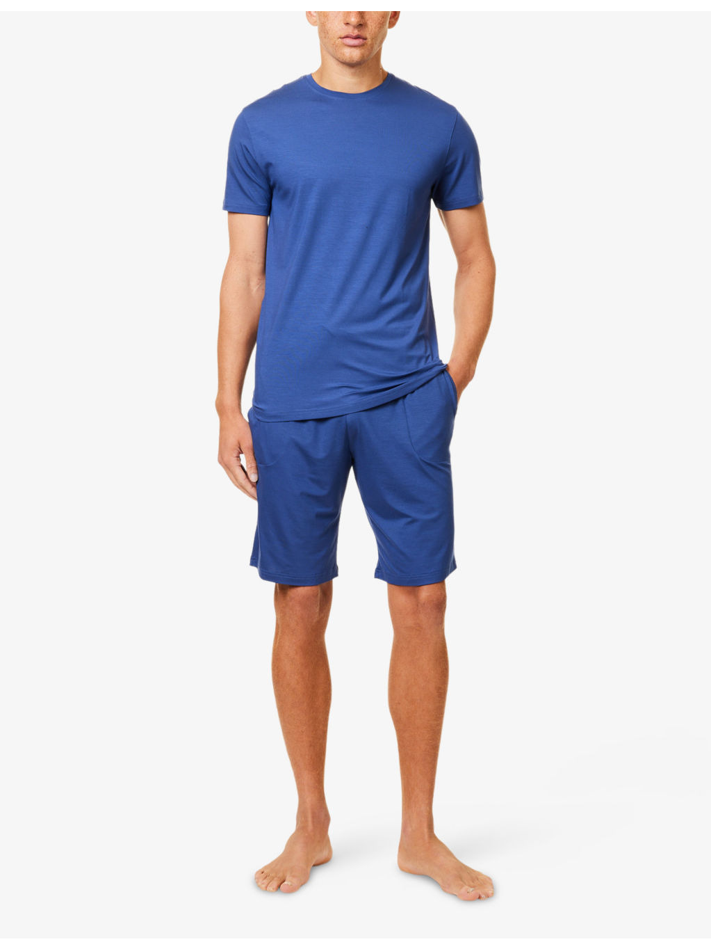 Basel Relaxed-Fit Stretch-Modal Lounge Shorts - 2