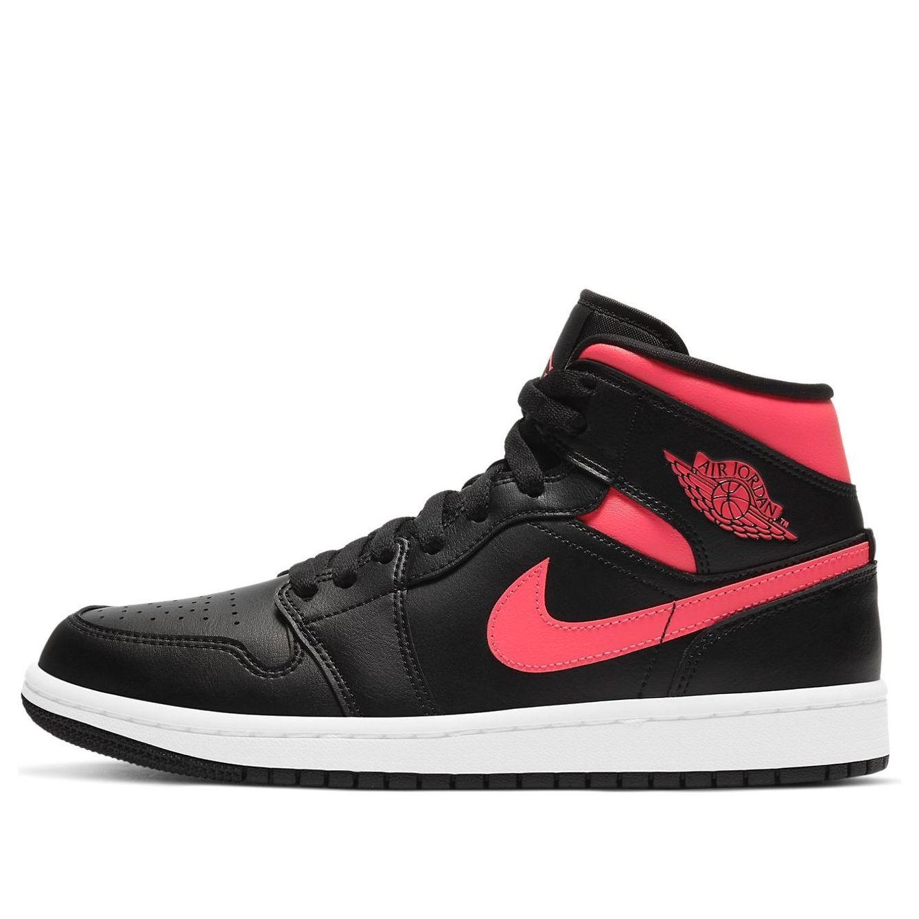 (WMNS) Air Jordan 1 Mid 'Siren Red' BQ6472-004 - 1