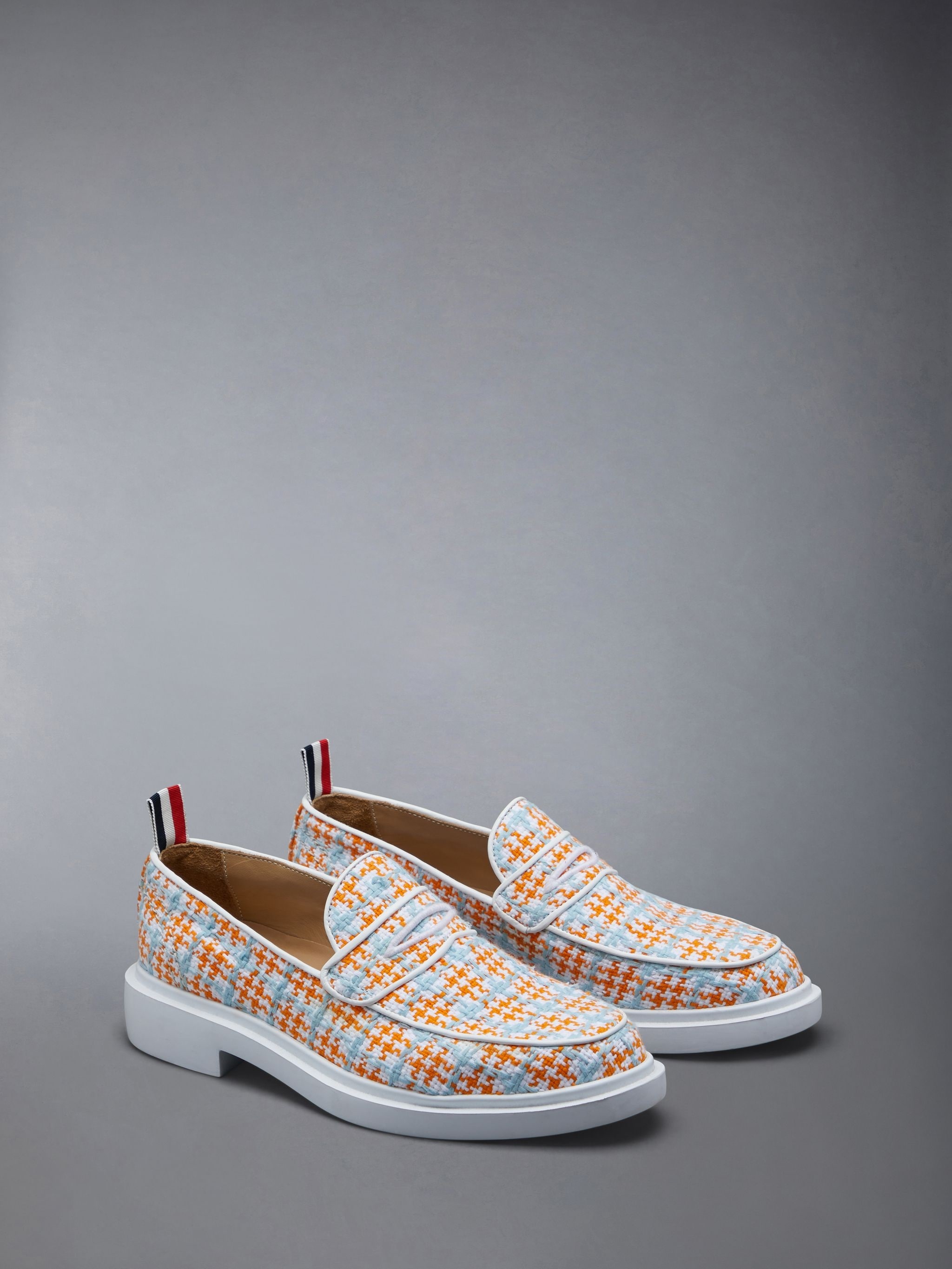 Check Summer Tweed Classic Penny Loafer - 2