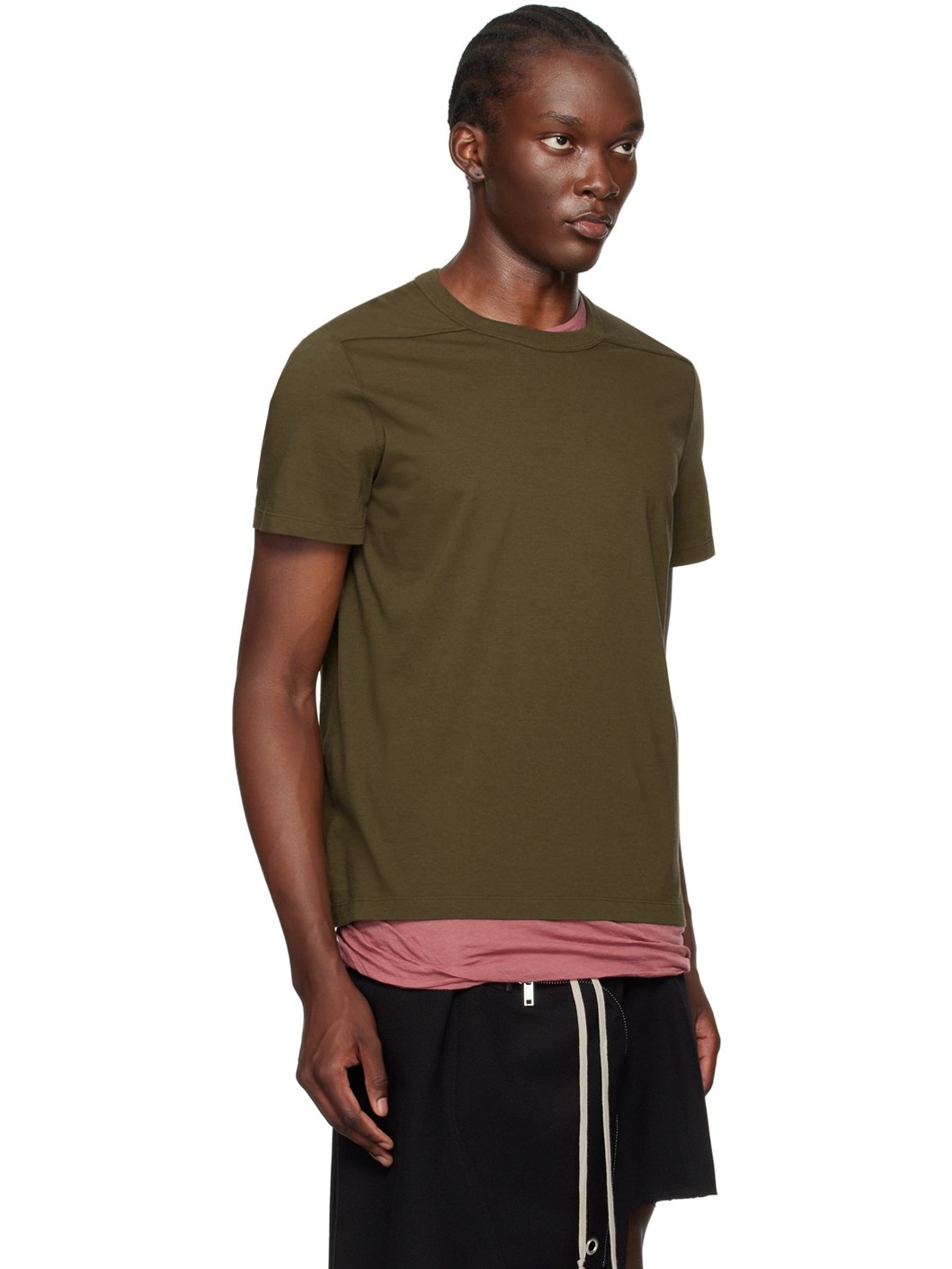 Khaki Porterville Short Level T-Shirt - 2