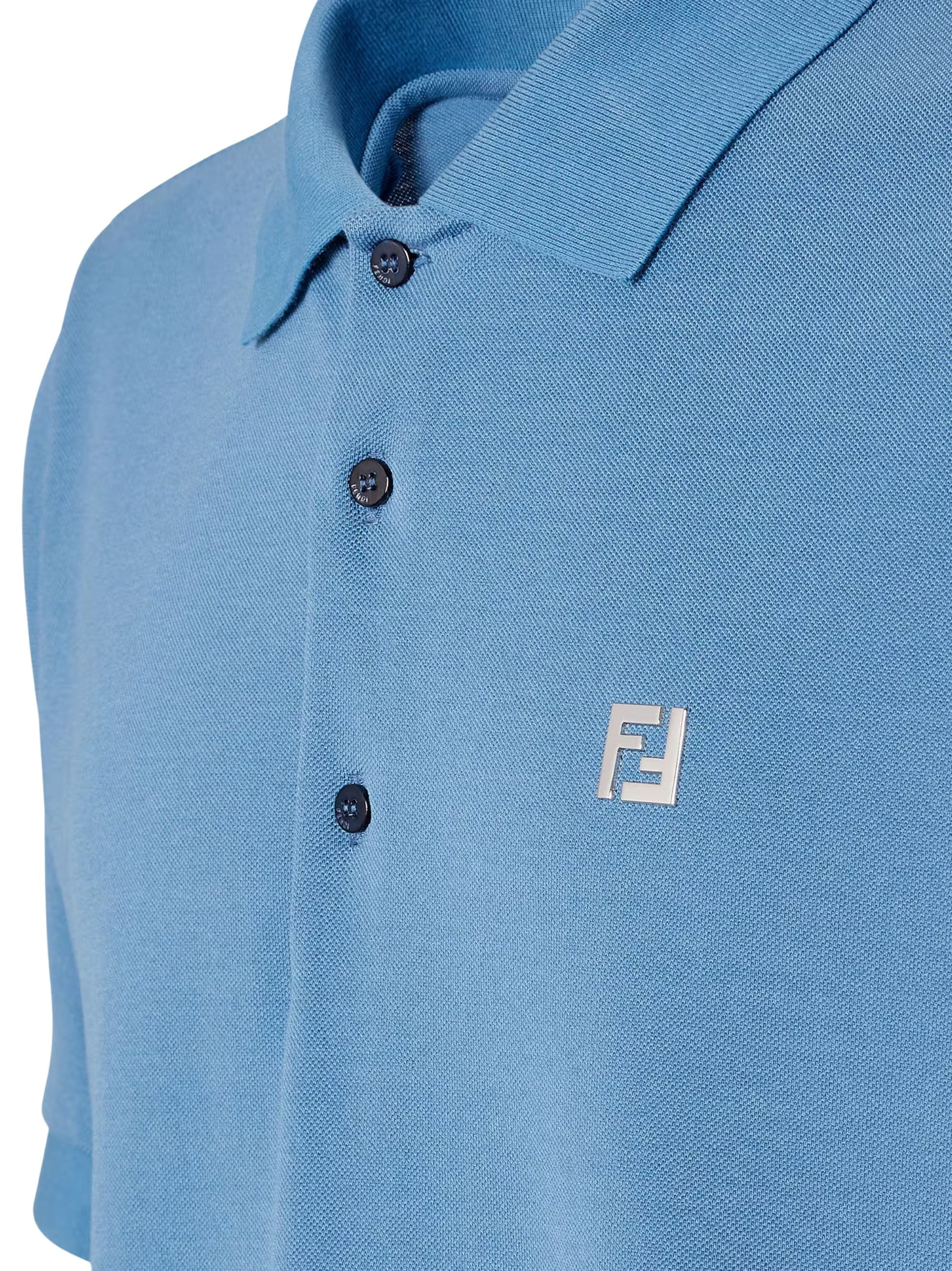 Fendi Men Cotton Polo - 3