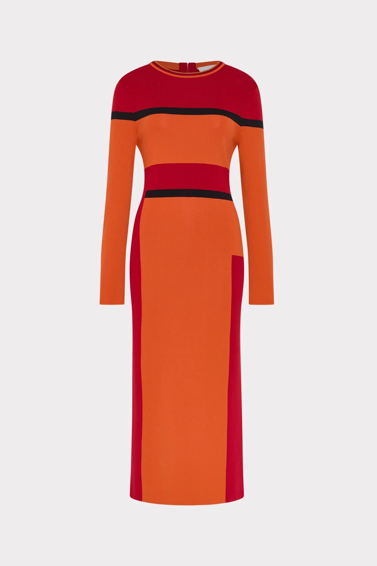 Shohona Long Sleeve Midi Dress - 1