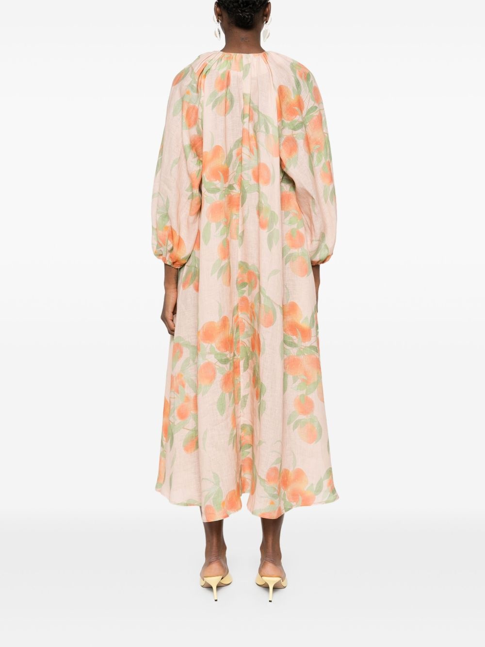 Georgette maxi dress - 4