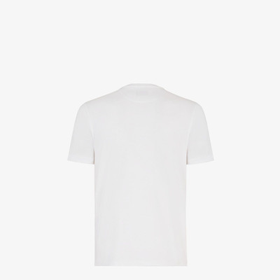 FENDI White jersey T-shirt outlook