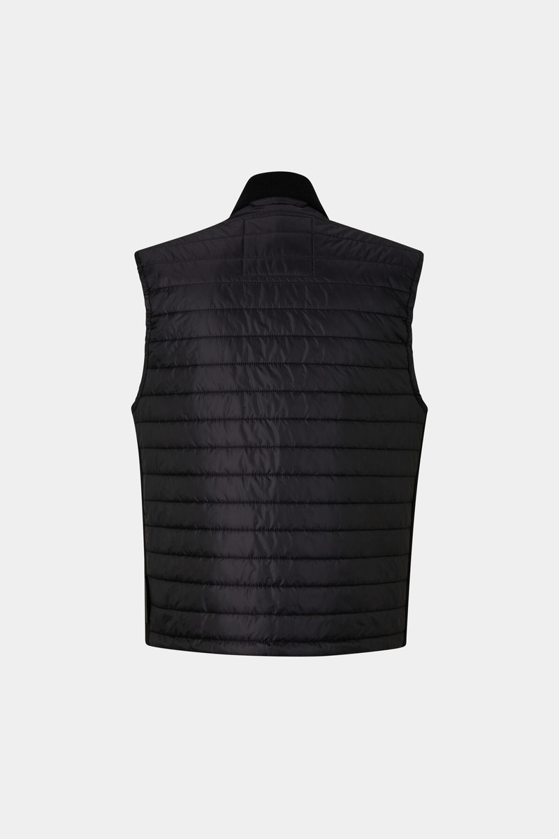 Alain vest in Black 7