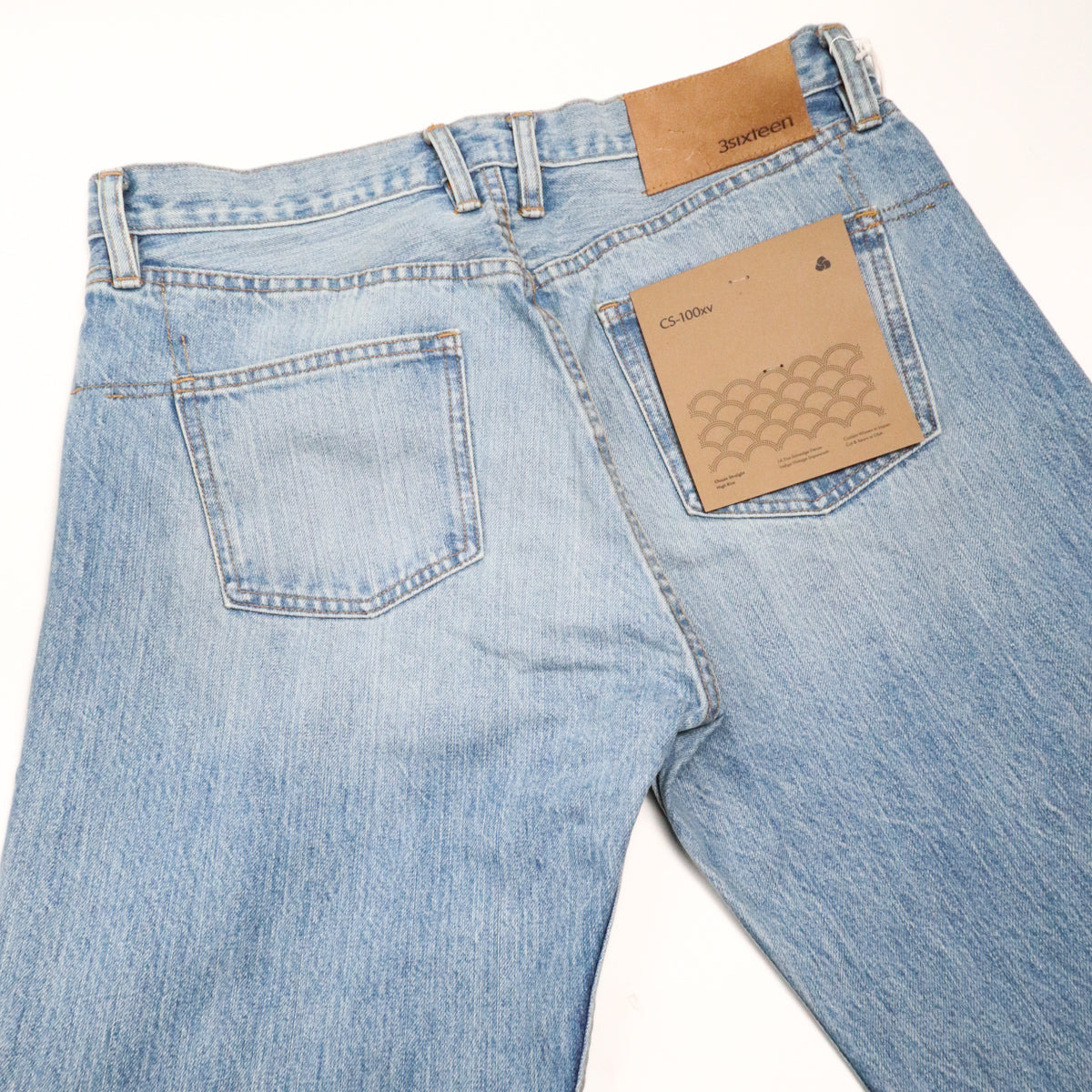 CS-100xv Classic Straight Indigo Selvedge Vintage Wash - 4
