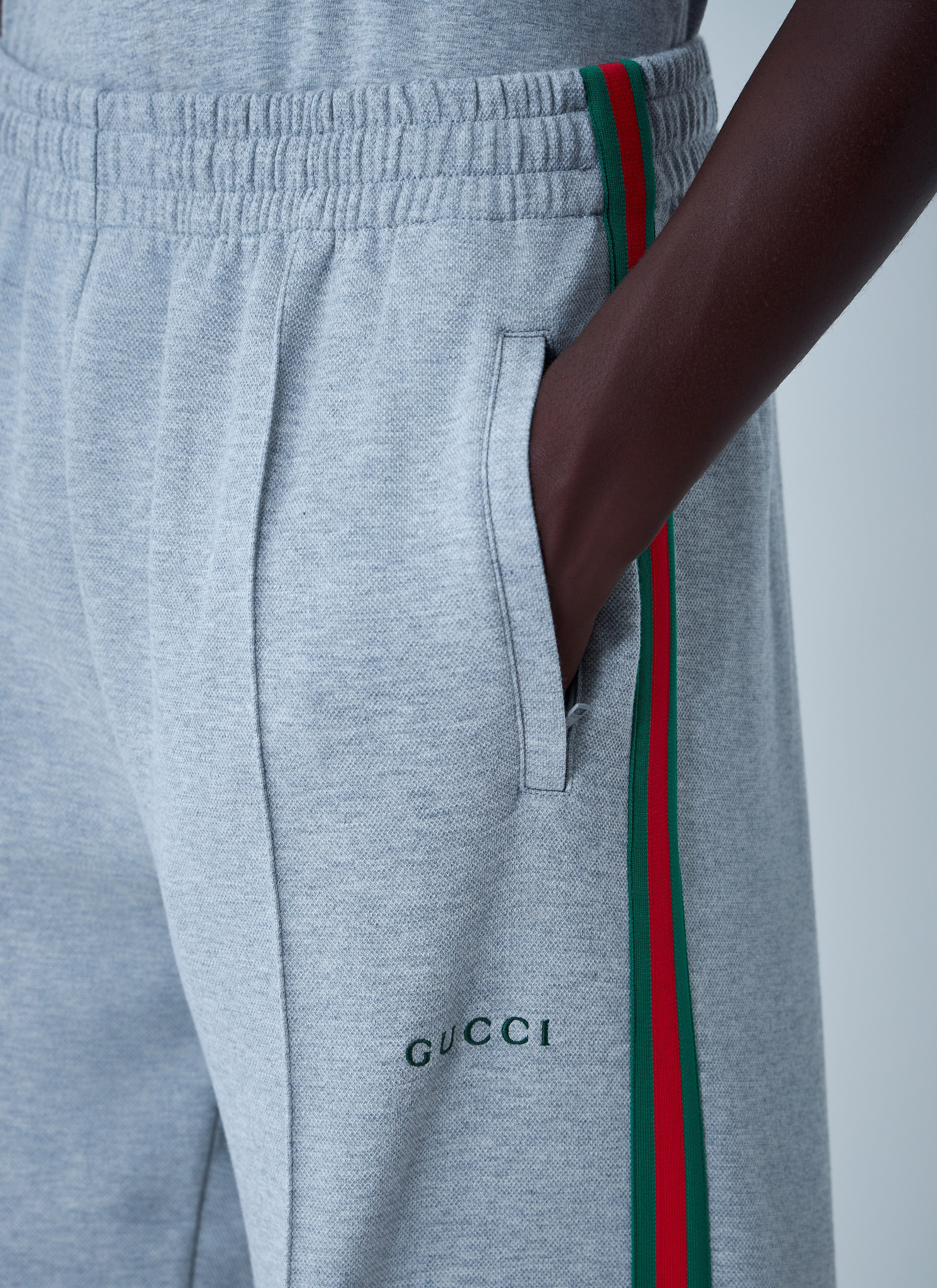 Gucci Men Logo Motif Track Pants - 5