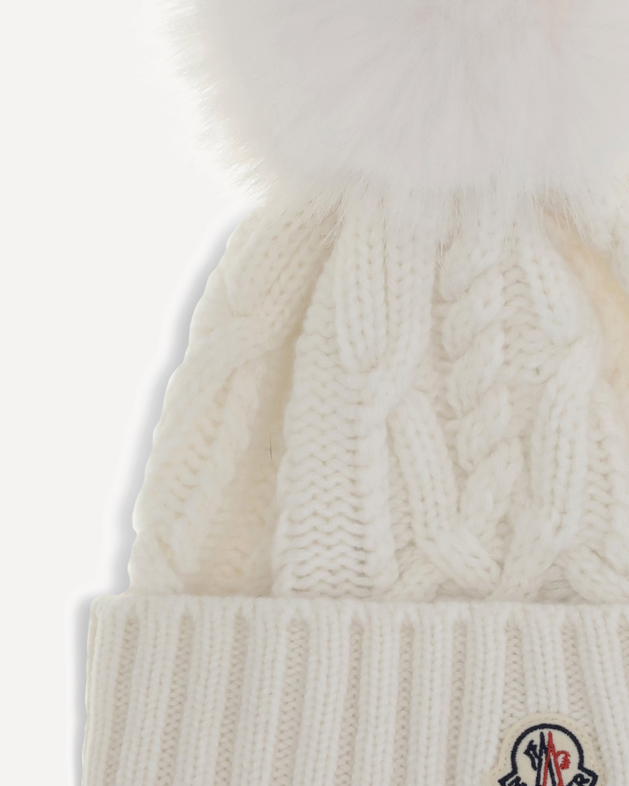 Cashmere blend Hat with pom-pon - 3