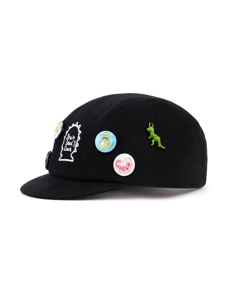 Brain Dead x Coach Biker Pin Hat - Black Multi 5