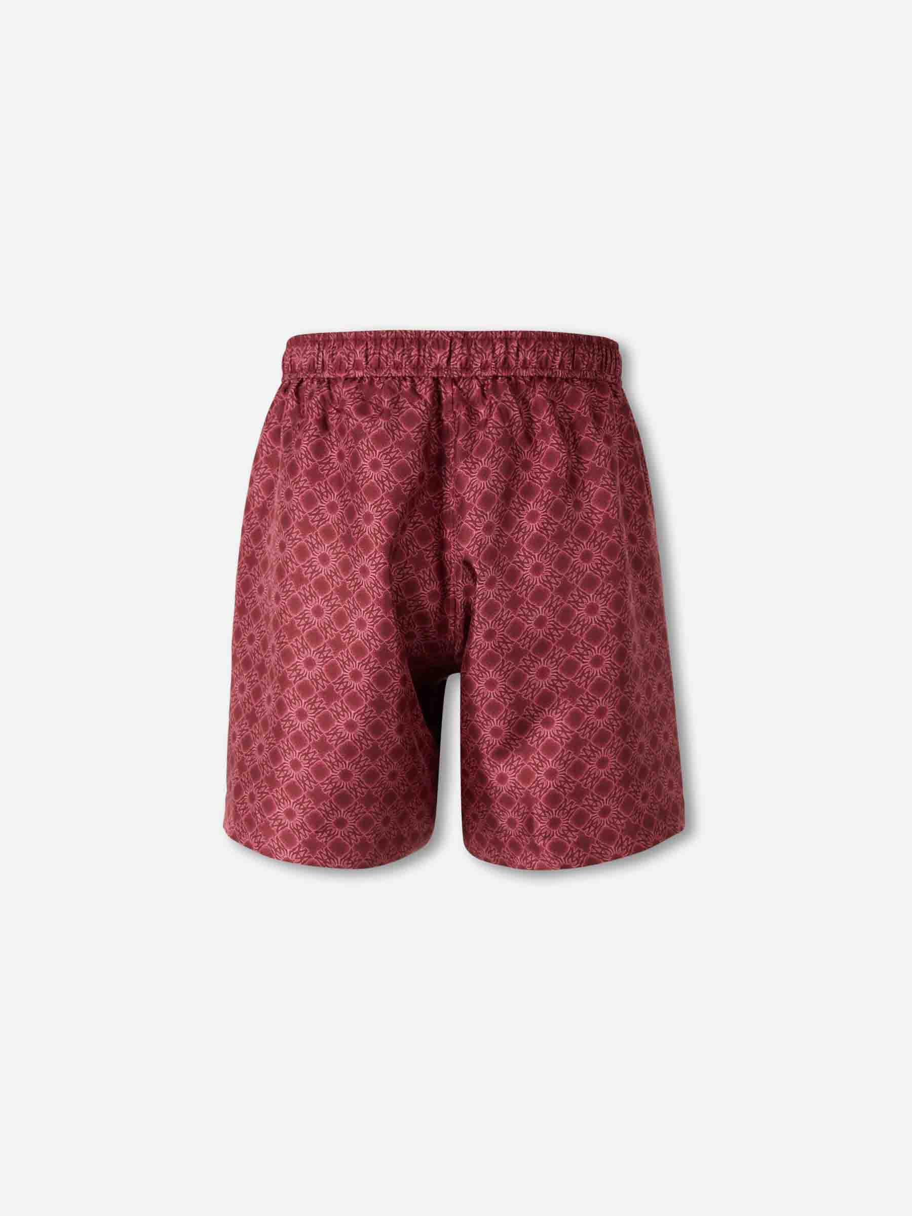 PRINTED SILK BERMUDAS - 2