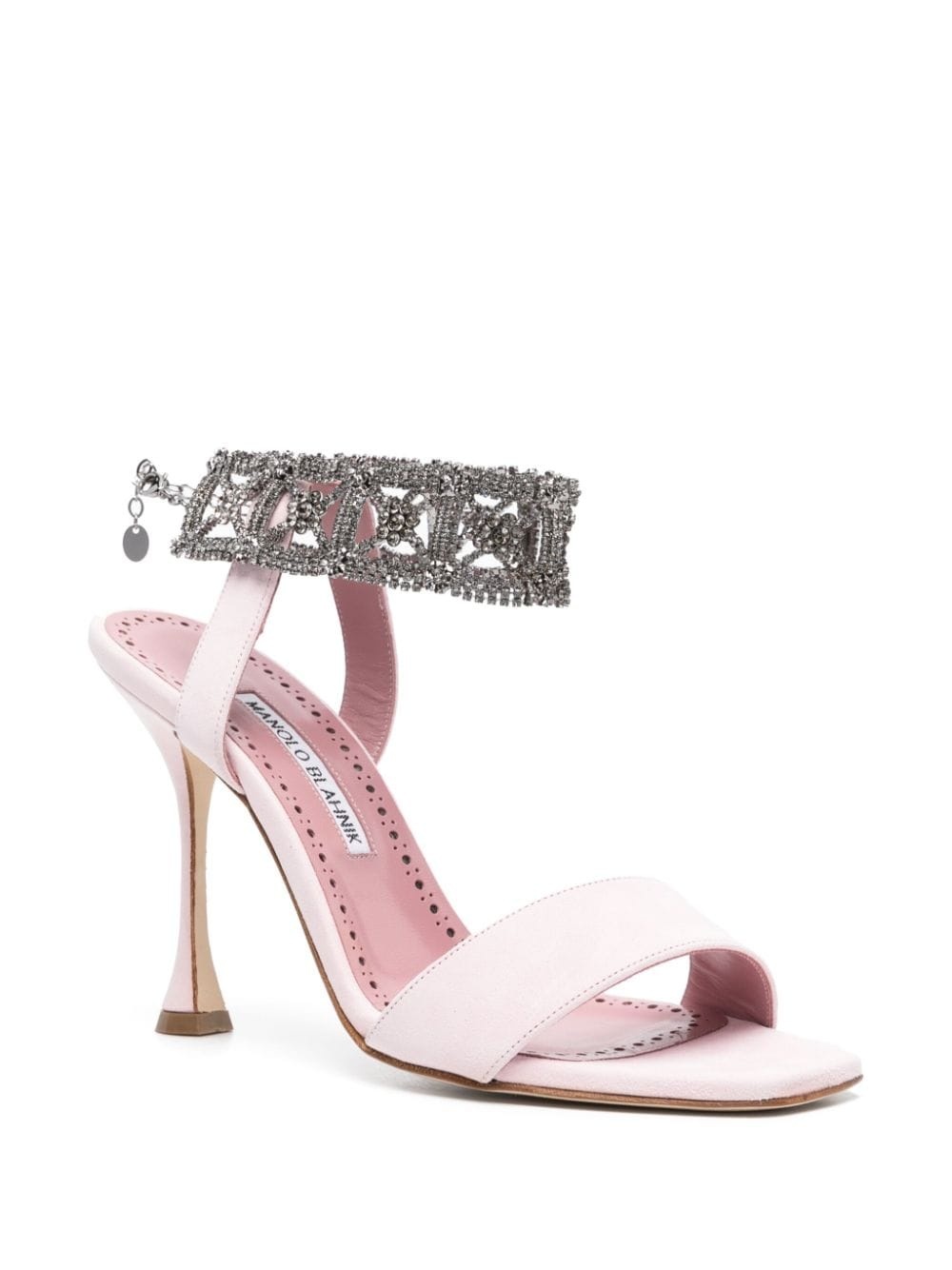 Lierasan 105mm suede sandals - 2