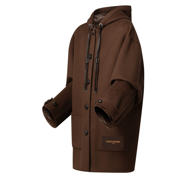 Hooded Button-Up Coat 2