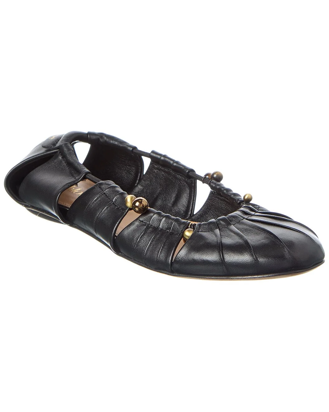 Chloé Luna Leather Ballerina Flat - 1