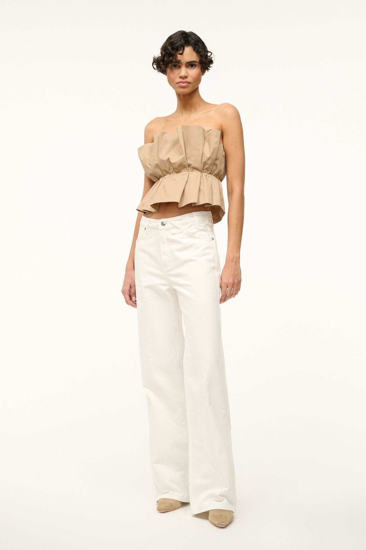 STAUD DOVER TOP KHAKI - 3