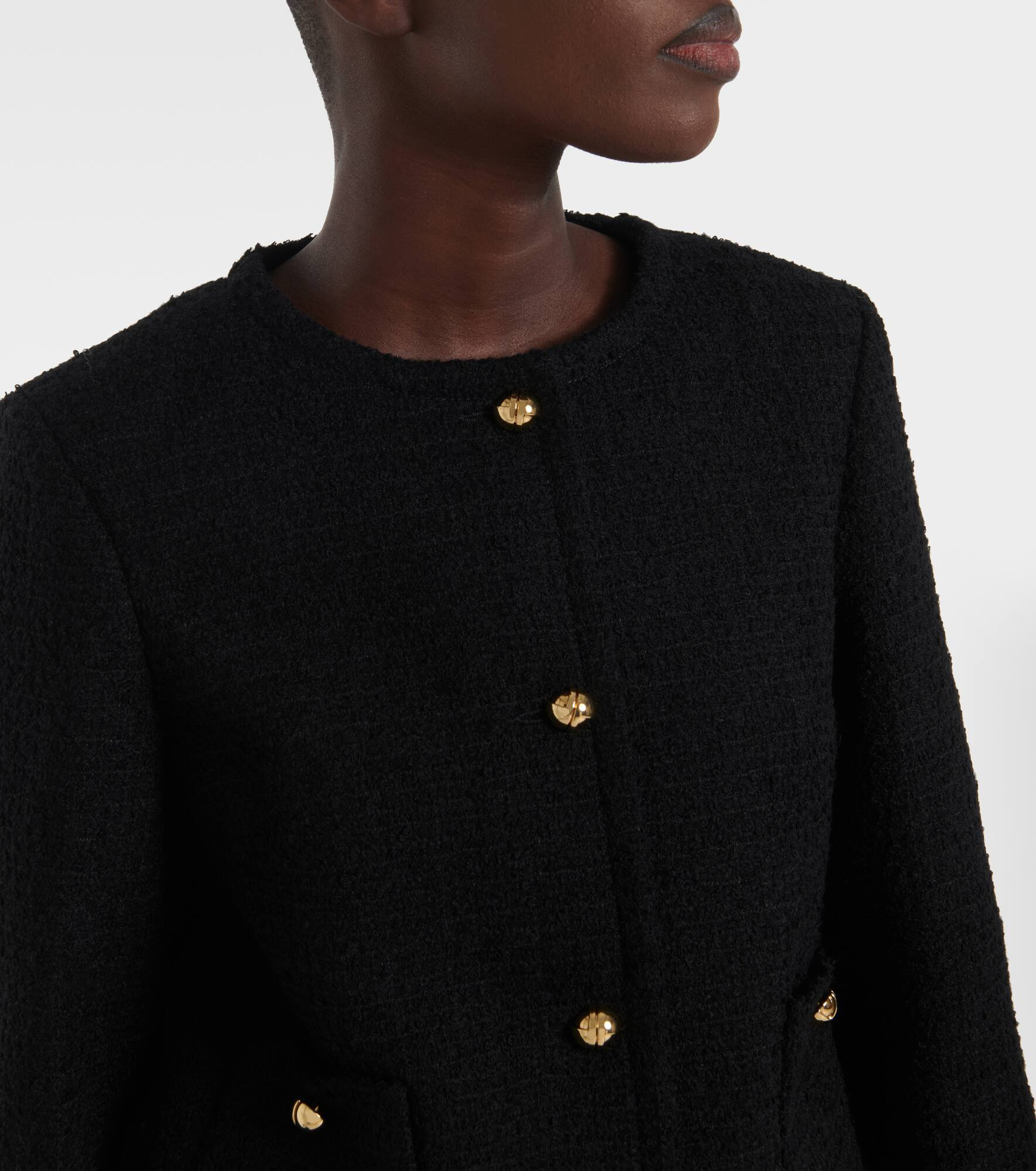 Wool-blend tweed jacket - 4