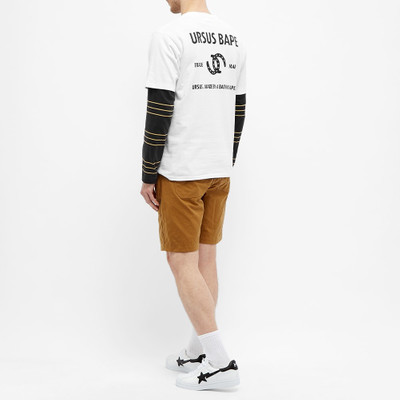 A BATHING APE® A Bathing Ape General One Point Tee outlook