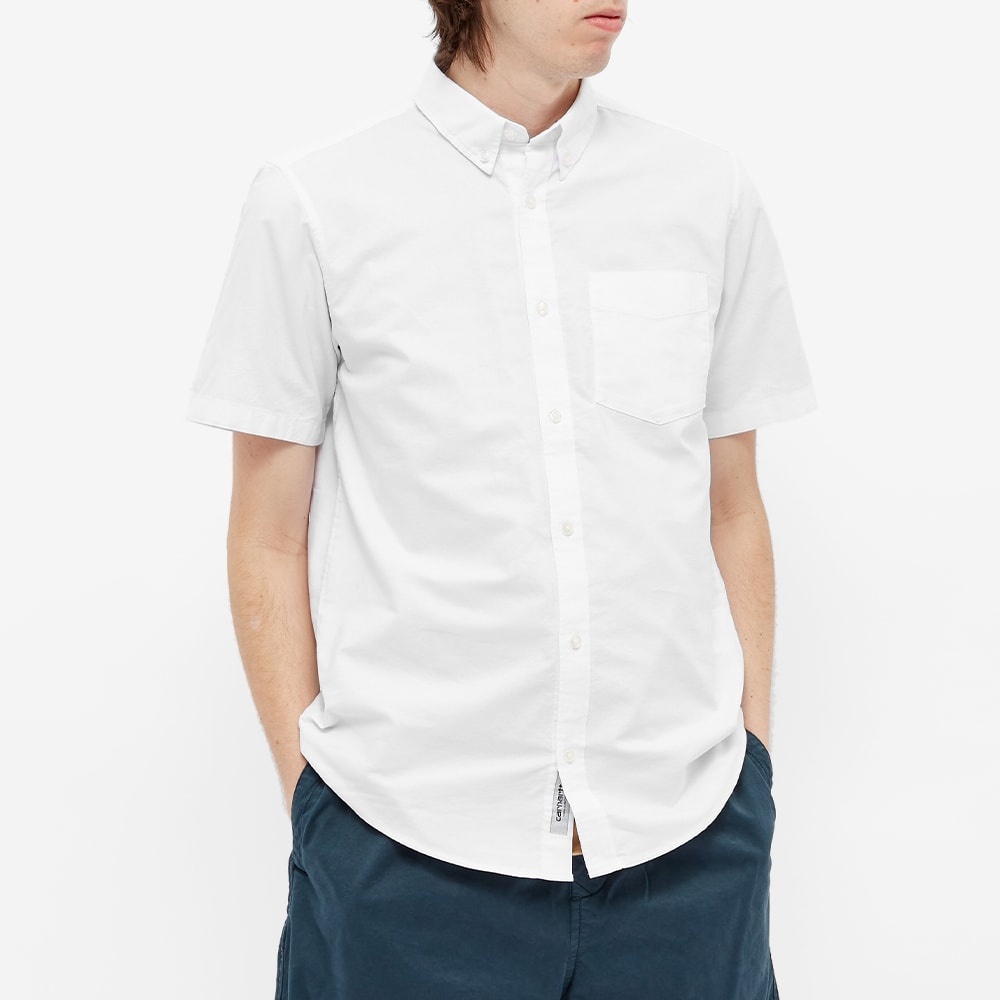 Carhartt WIP Short Sleeve Button Down Pocket Shirt - 4