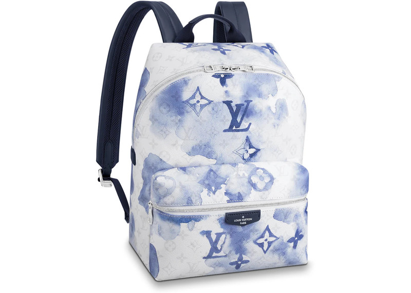 Louis Vuitton Discovery Backpack PM Monogram Watercolor Blue 1