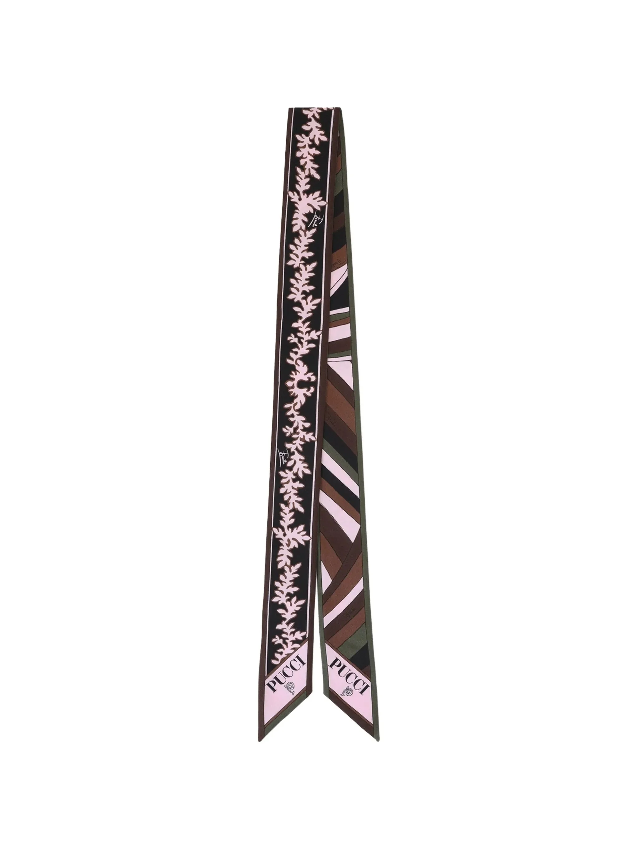 Pucci Mixed Print Silk Bandeau - 1