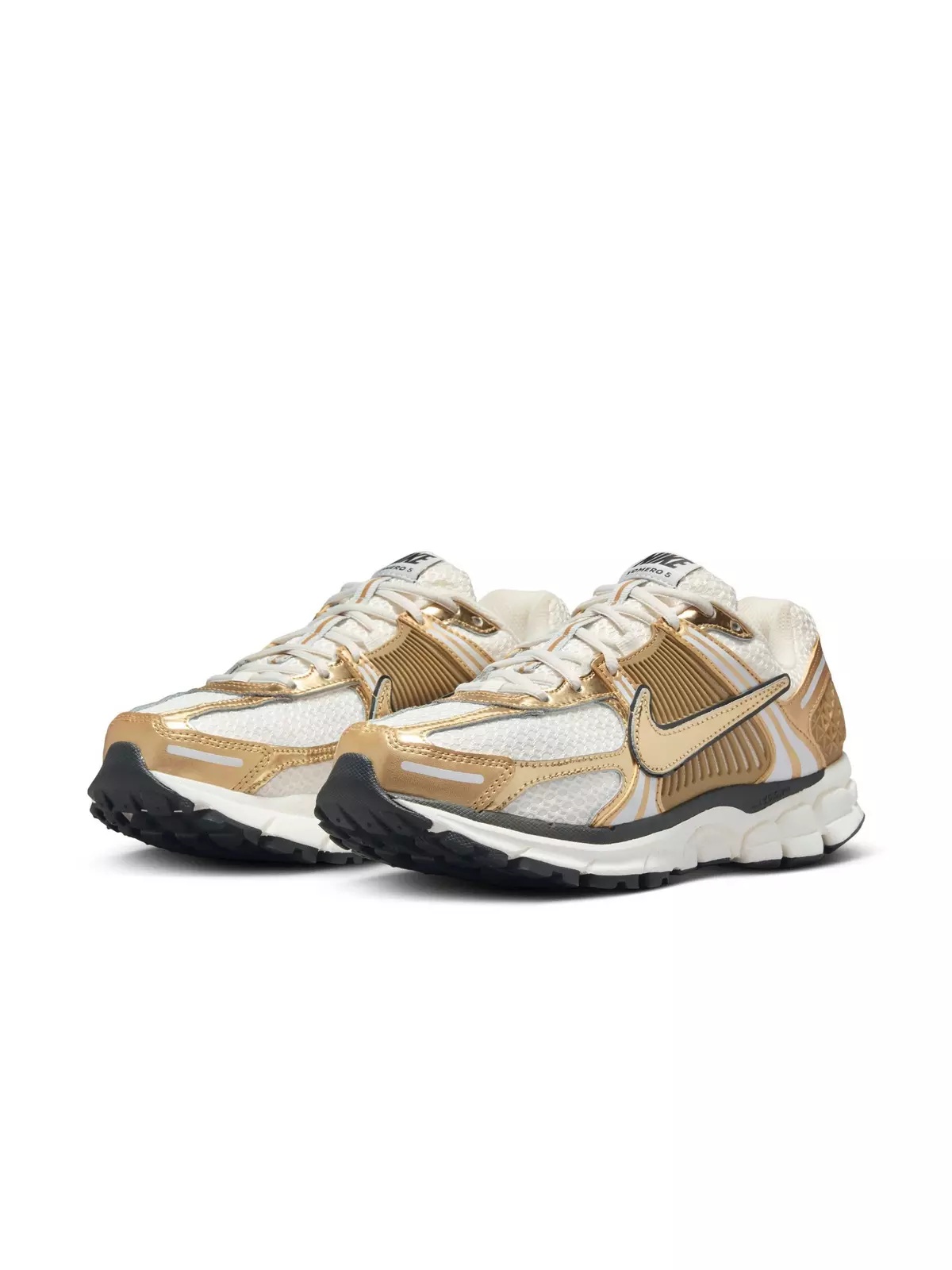 Zoom Vomero 5 "Photon Dust/Metallic Gold/Gridiron/Sail" Women's Shoe - 5