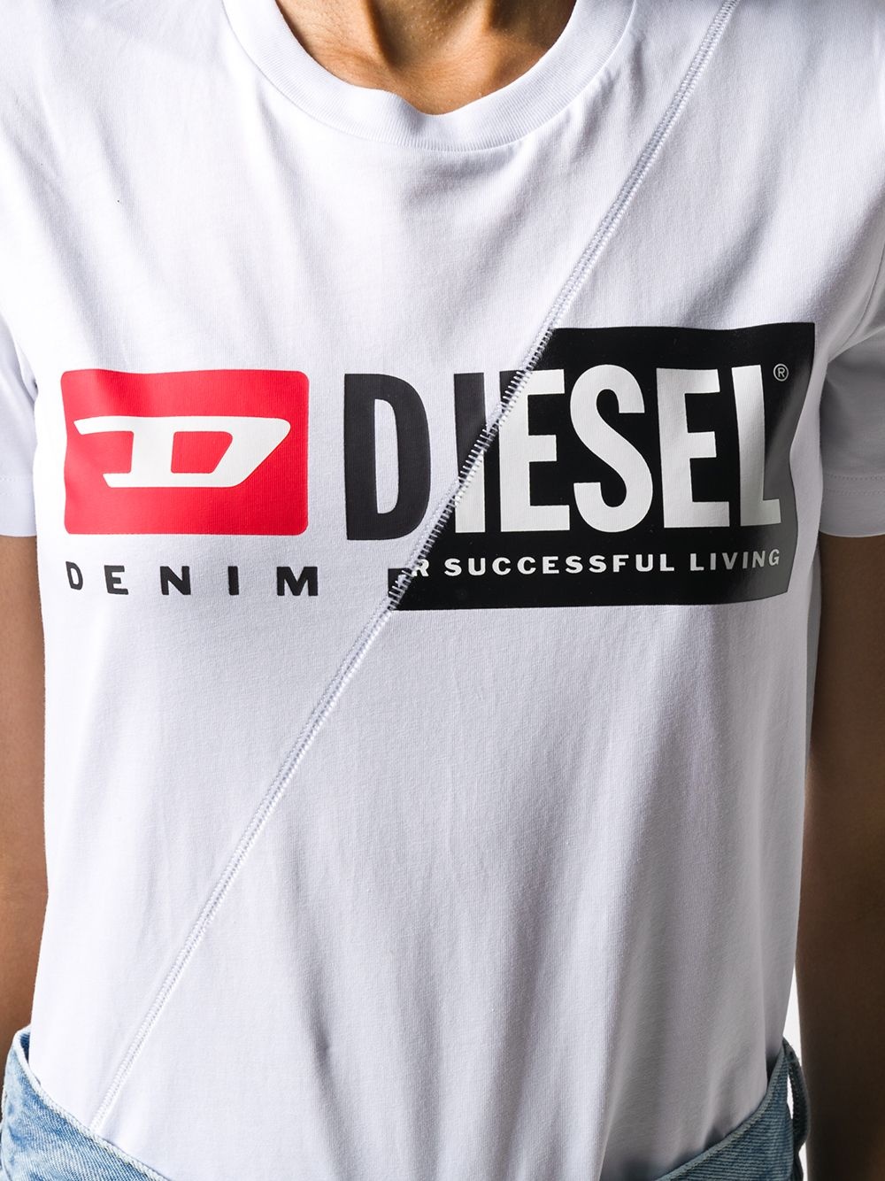 logo print T-shirt - 5