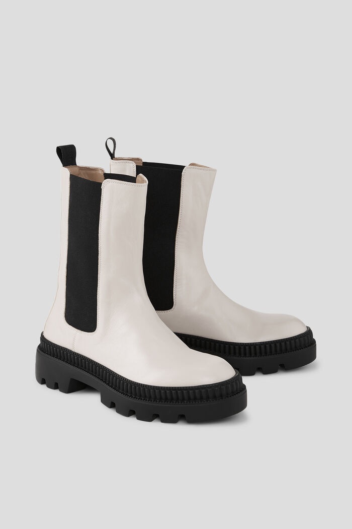 St. Petersburg Chelsea boots in Cream - 3