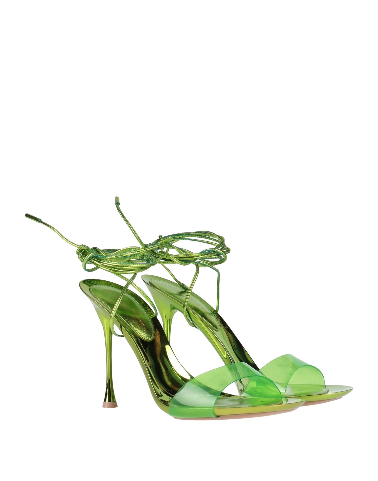 Acid green Women's Sandals - 2