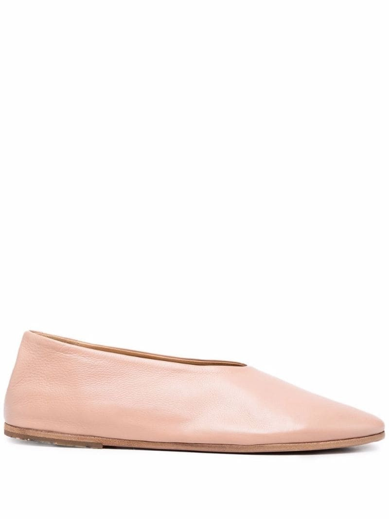 Marsèll square toe ballerina shoes outlook