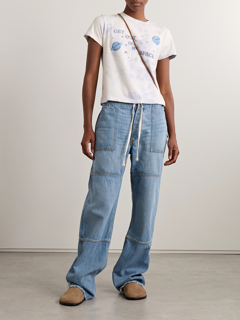 RE/DONE Beach Mid-rise Straight-leg Jeans outlook