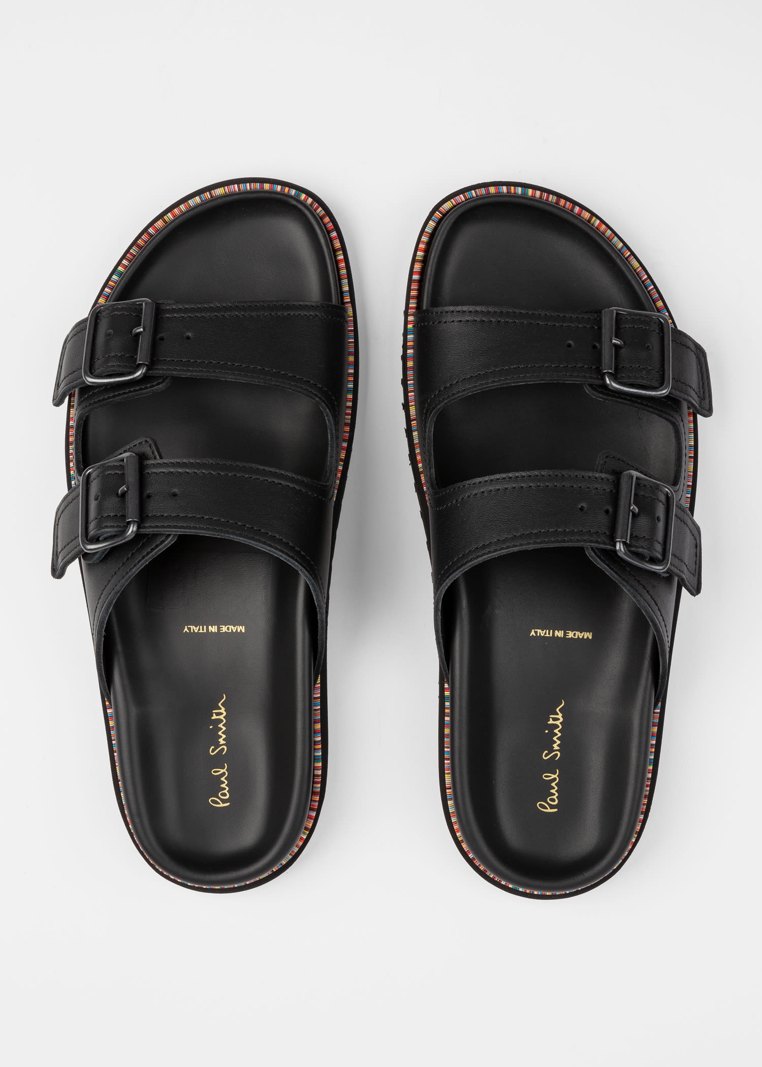 Paul Smith Leather 'Phoenix' Sandals | REVERSIBLE