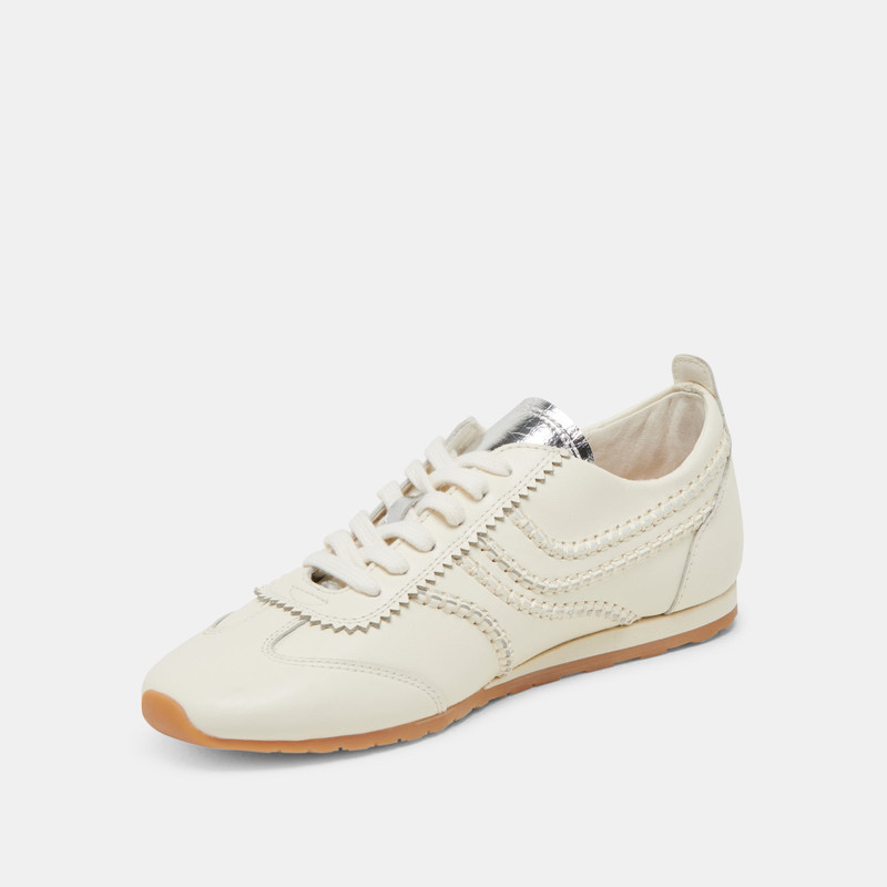 DELANY SNEAKERS OFF WHITE LEATHER 6