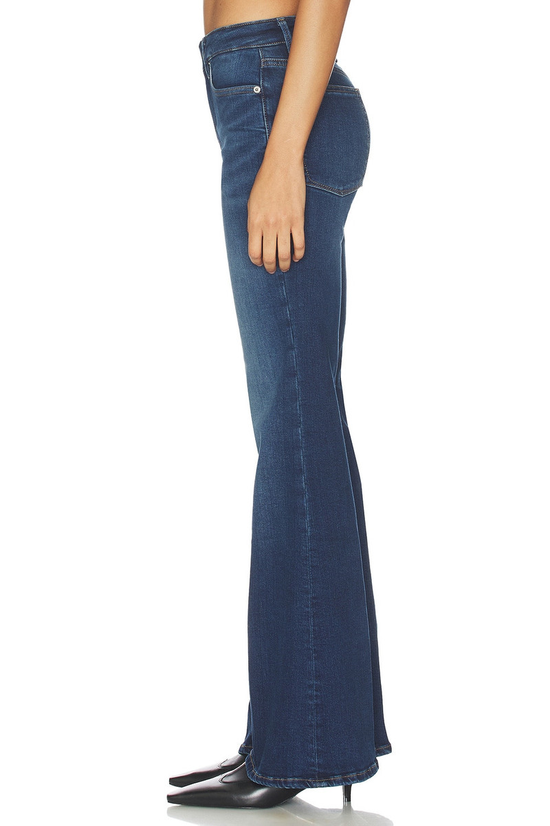 GOOD AMERICAN Compression Good Legs Flare Jeans outlook