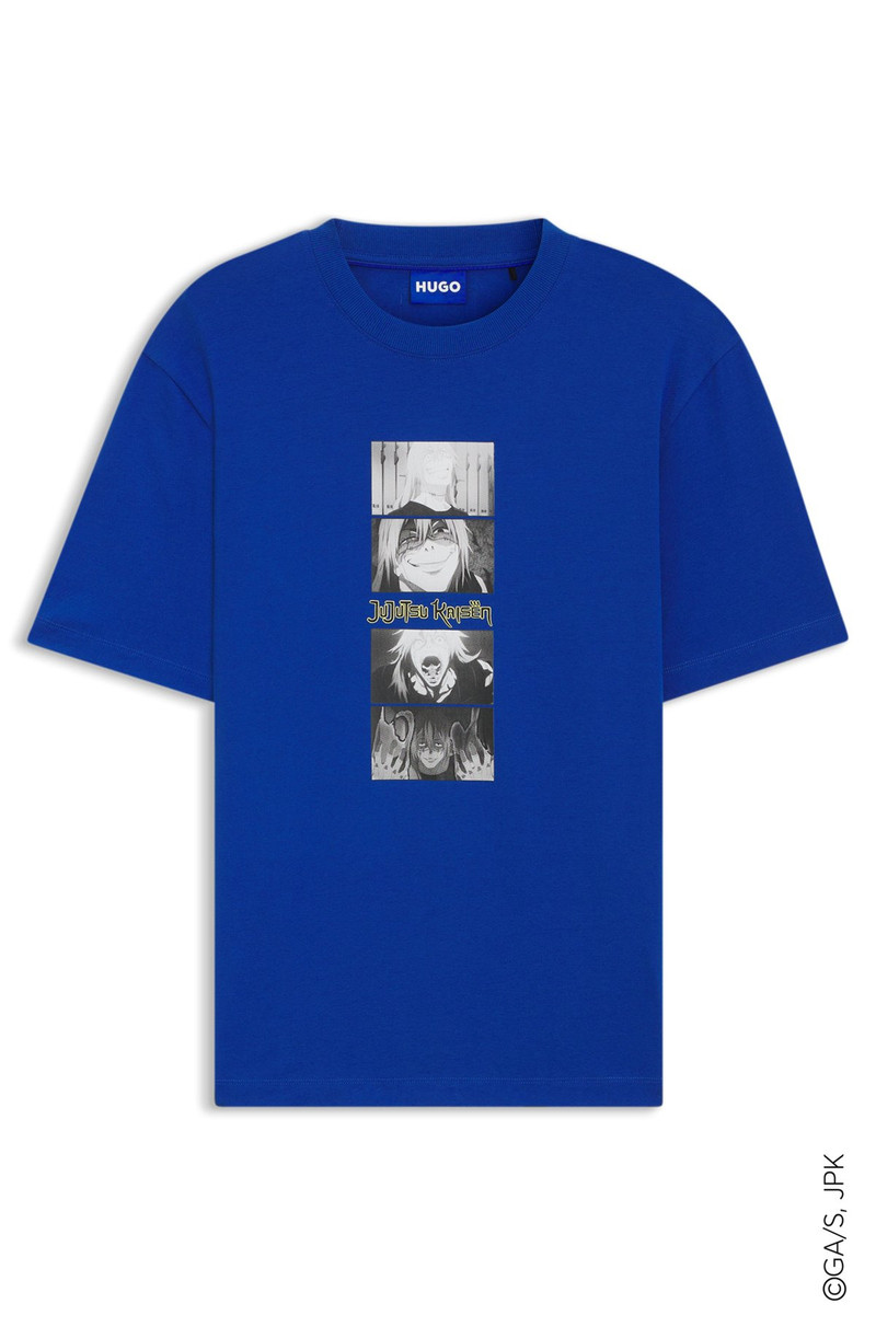 HUGO X JUJUTSU KAISEN T-SHIRT WITH CHARACTER PRINT 1