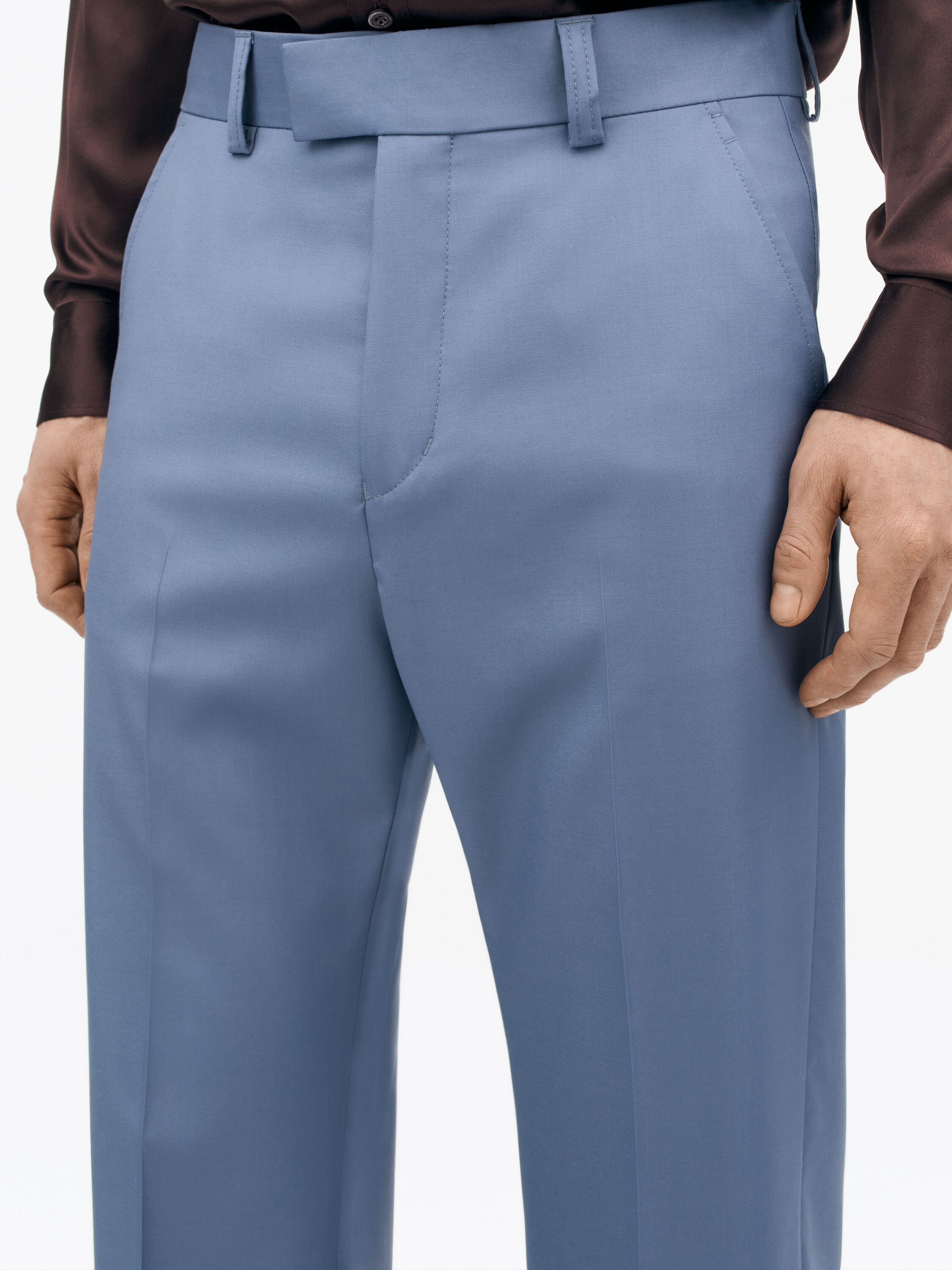 Tommie Straight Wool Trousers - 5