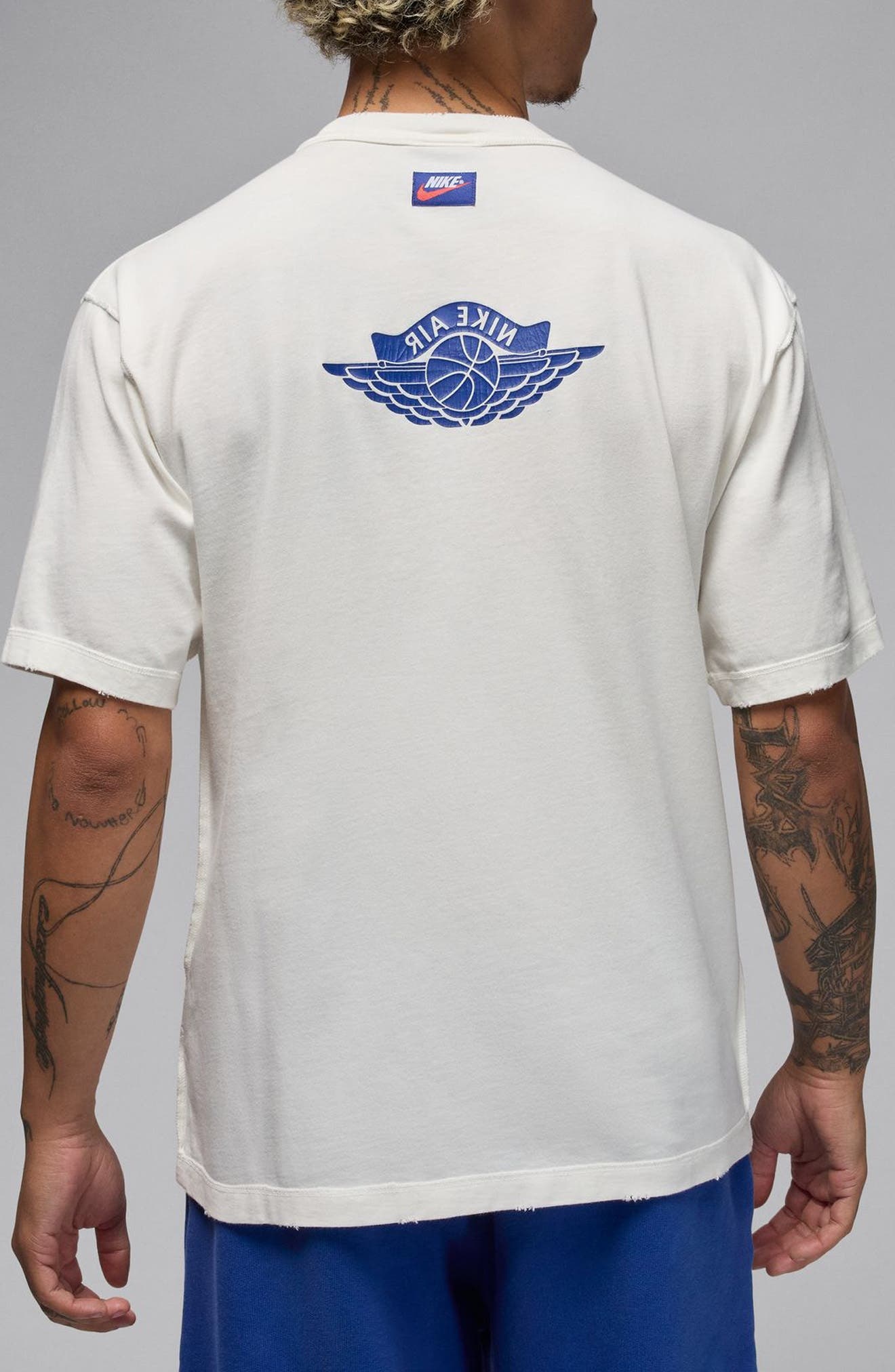 Nike Rare Air Graphic T-Shirt in Sail/Deep Royal at Nordstrom - 2