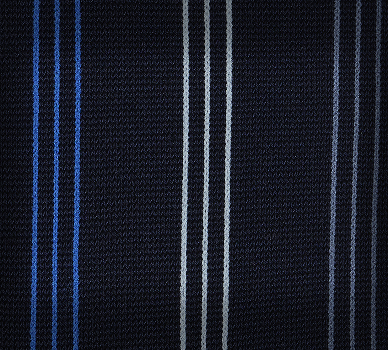 Blue Contrasting Stripe Socks - 4