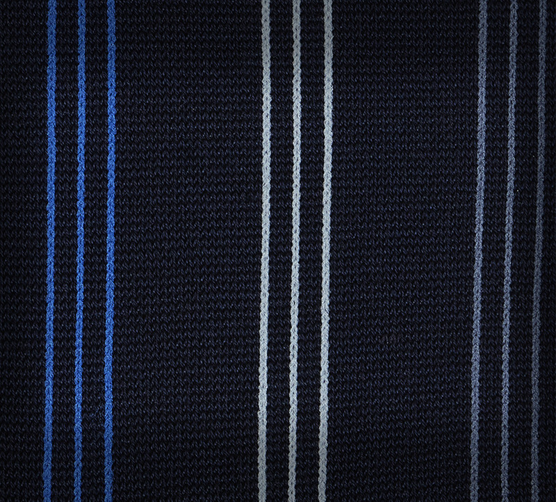 Blue Contrasting Stripe Socks 4