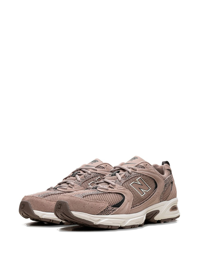 New Balance logo-details lace-up sneakers outlook