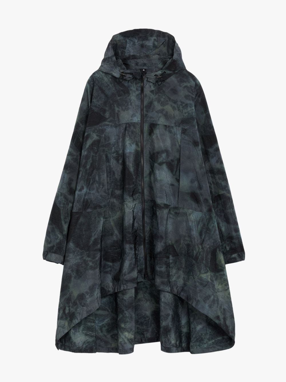 MIST TIE DYE NYLON CAPE | GMM-209 - 1