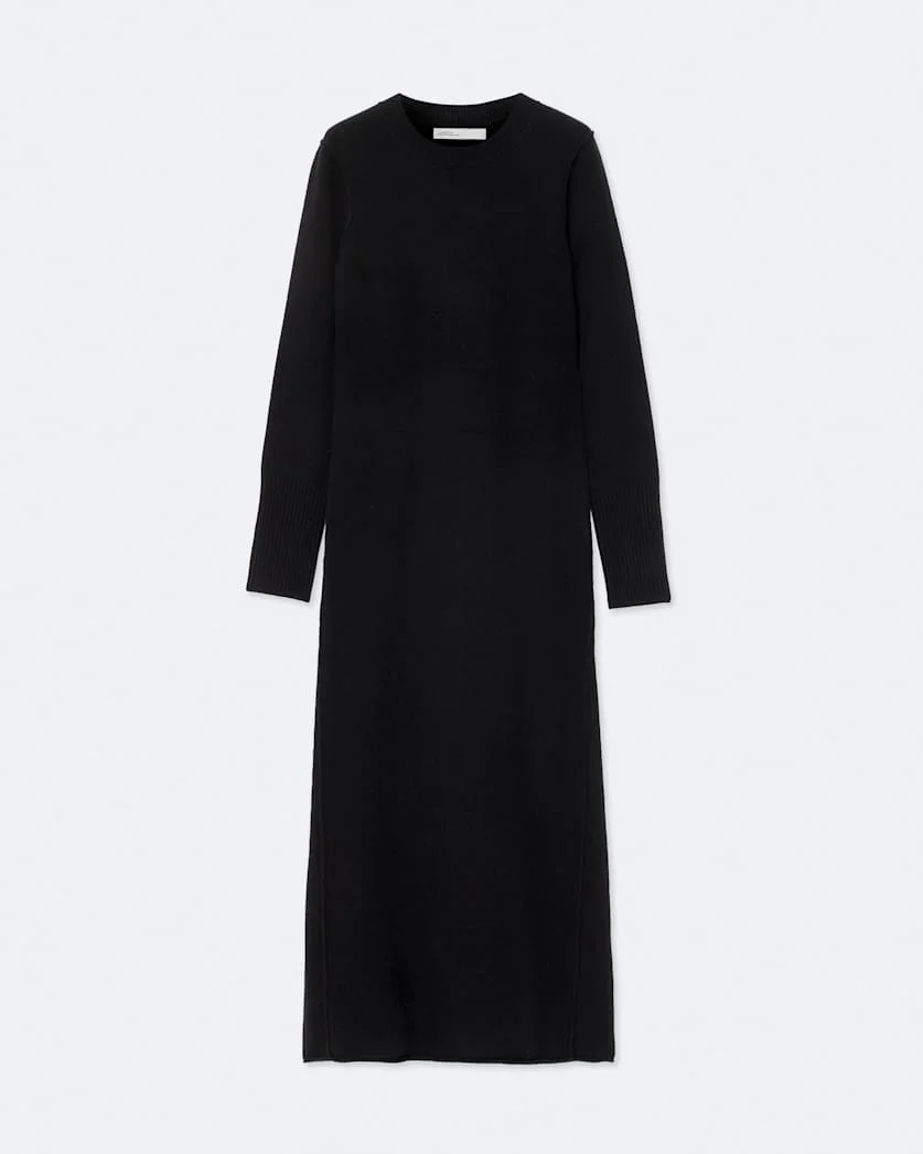 ERITH MERINO WOOL MAXI DRESS - 1