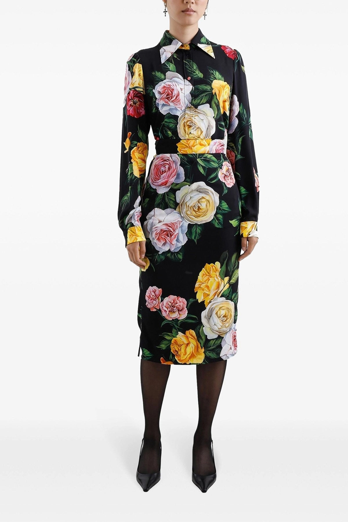 Dolce & Gabbana Women Floral Longuette Skirt - 2