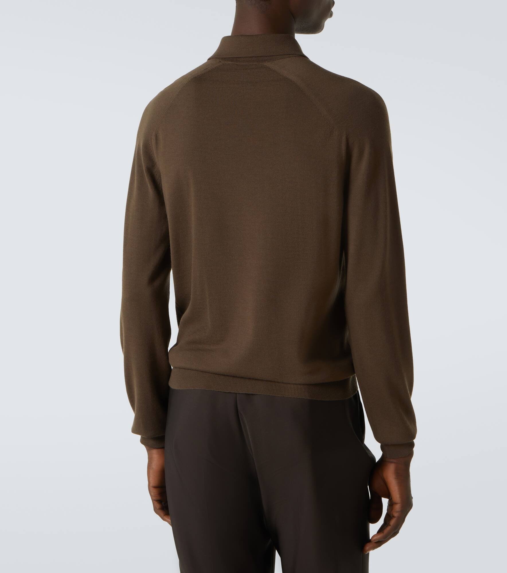 Wool polo shirt - 4