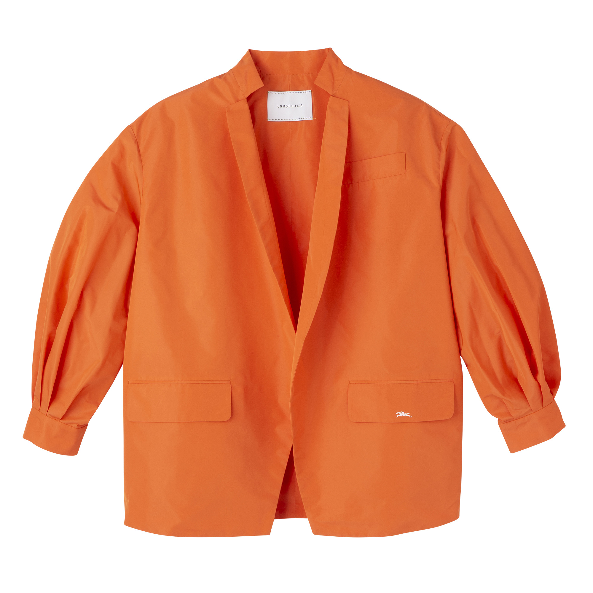 Kimono jacket Orange - Technical taffeta - 1