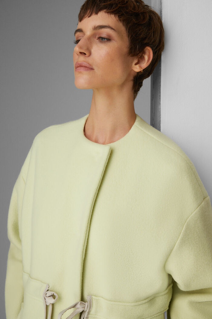 Dascha Coat in Pastel yellow - 5