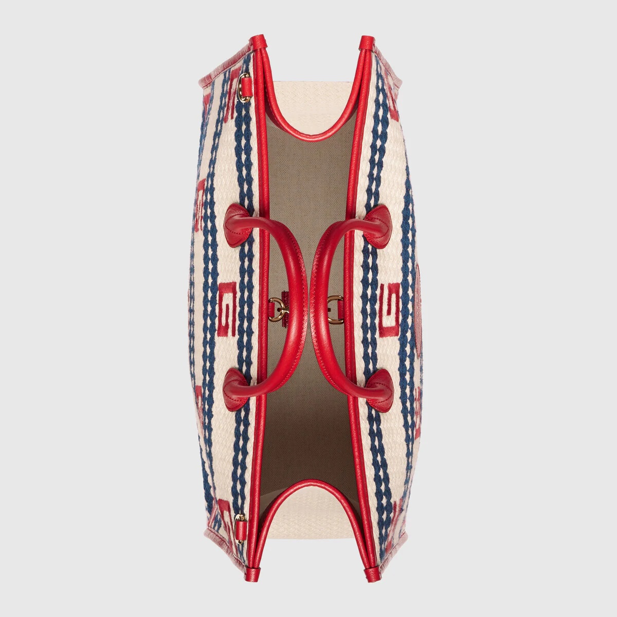 Cannes striped tote bag - 6