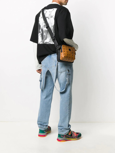 Moschino overall effect straight-leg jeans outlook