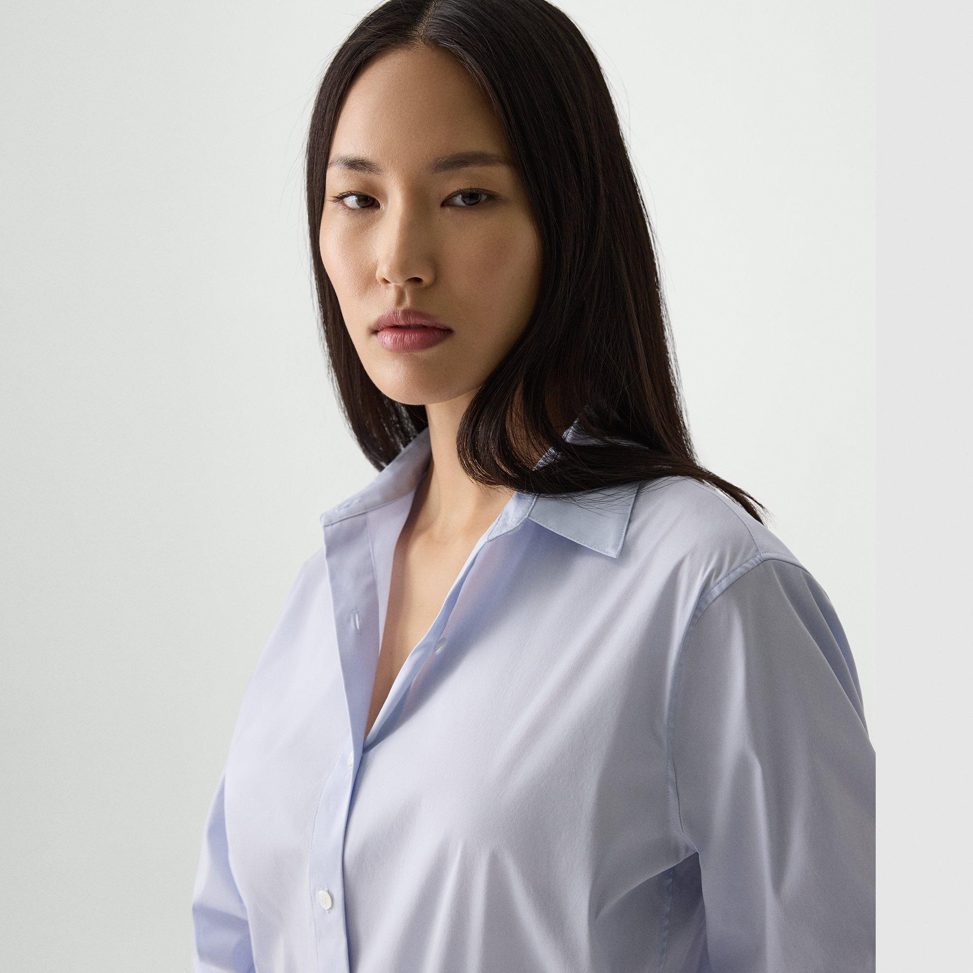 Cropped Shirt in Good Cotton - 5