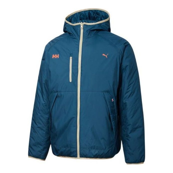 PUMA Reversible Padded X Helly Hansen Coat Jacket 'Blue' 532841-65 - 1